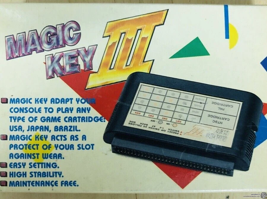 Sega Genesis Mega Drive Magic Key III