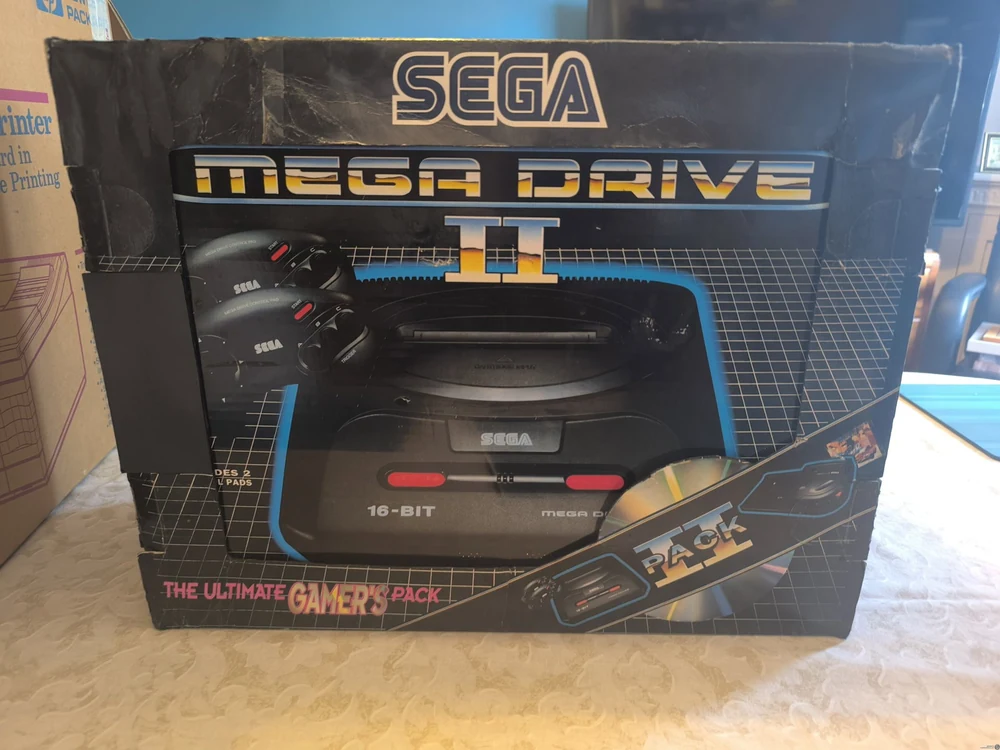 Sega Mega Drive II + Mega CD Mega Pack II