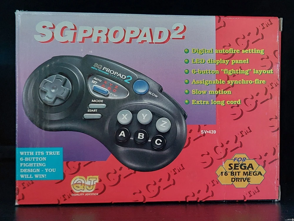 QJ Mega Drive SG PROPAD 2
