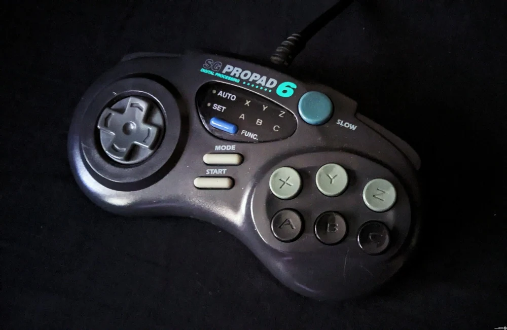 STD Entertainment Genesis Mega Drive SG ProPad 6