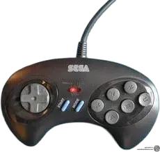 Sega Genesis MK-1470 controller