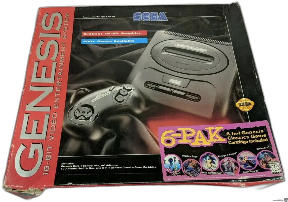Sega Genesis Model 2 6-Pak Bundle 2