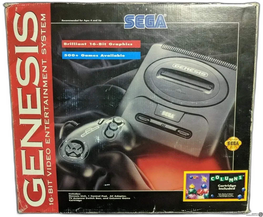 Sega Genesis Model 2 Columns Bundle