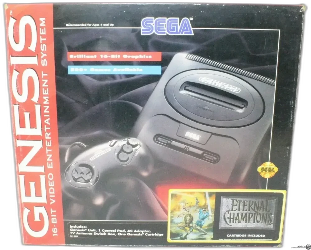 Sega Genesis Model 2 Eternal Champions Bundle