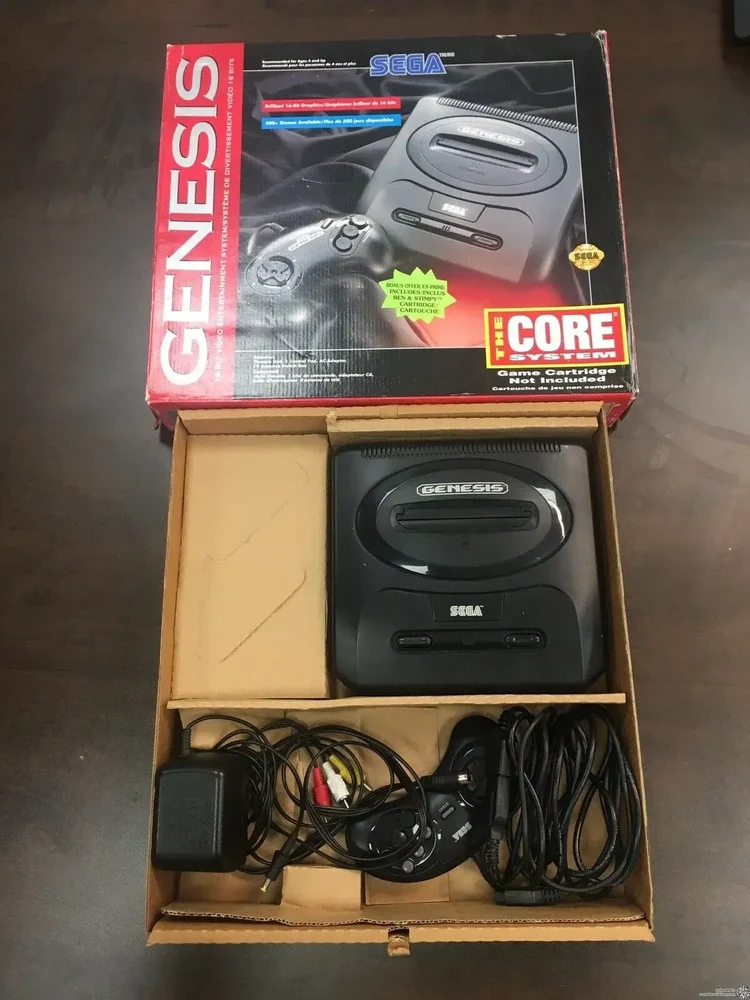Sega Genesis Model 2 Ren & Stimpy Bundle