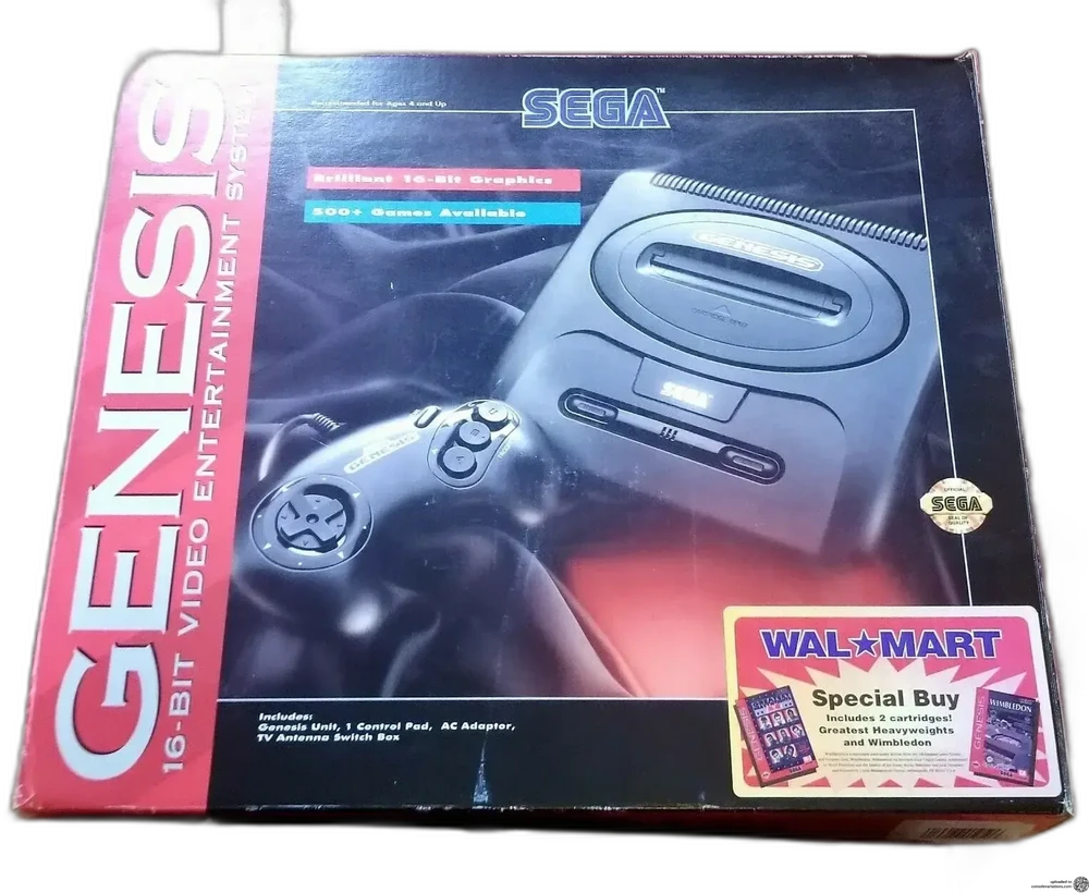 Sega Genesis Model 2 Walmart Bundle