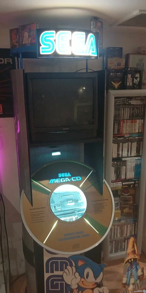 Sega Mega CD Kiosk