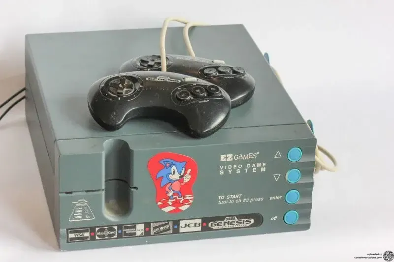 Sega Mega Drive Genesis EZ Games Video Game System