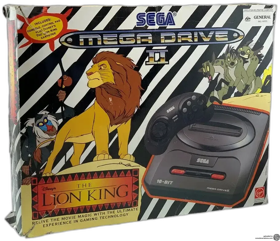 Sega Mega Drive II Lion King Bundle (AUS)