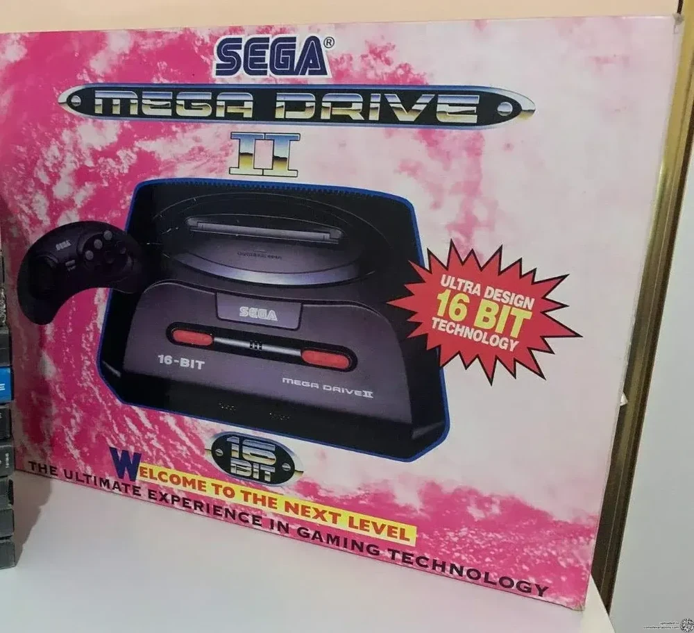 Sega Mega Drive II Ozisoft Pink Box