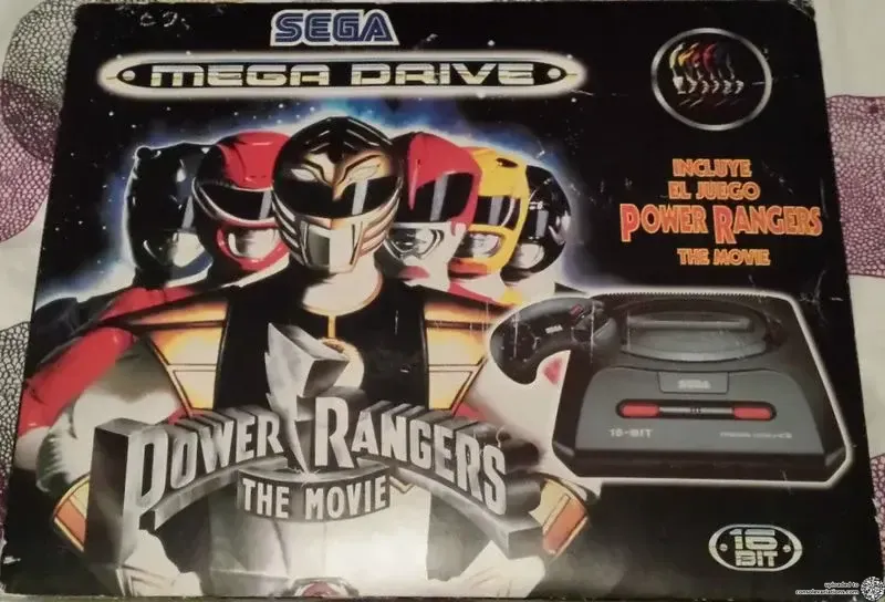 Sega Mega Drive Power Rangers Bundle