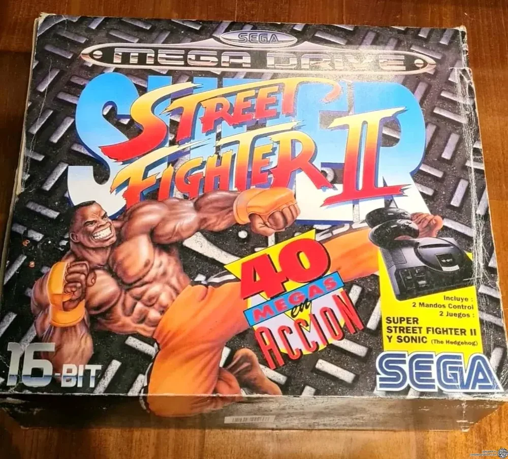 Sega Mega Drive Super Street Fighter II Bundle