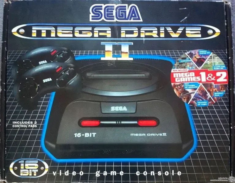 Sega Mega Driver II Mega Games 1 & 2 Bundle