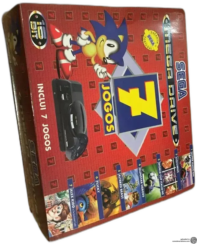 Sega MegaDrive 7 Games Bundle