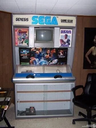 Sega Genesis + Game Gear Kiosk
