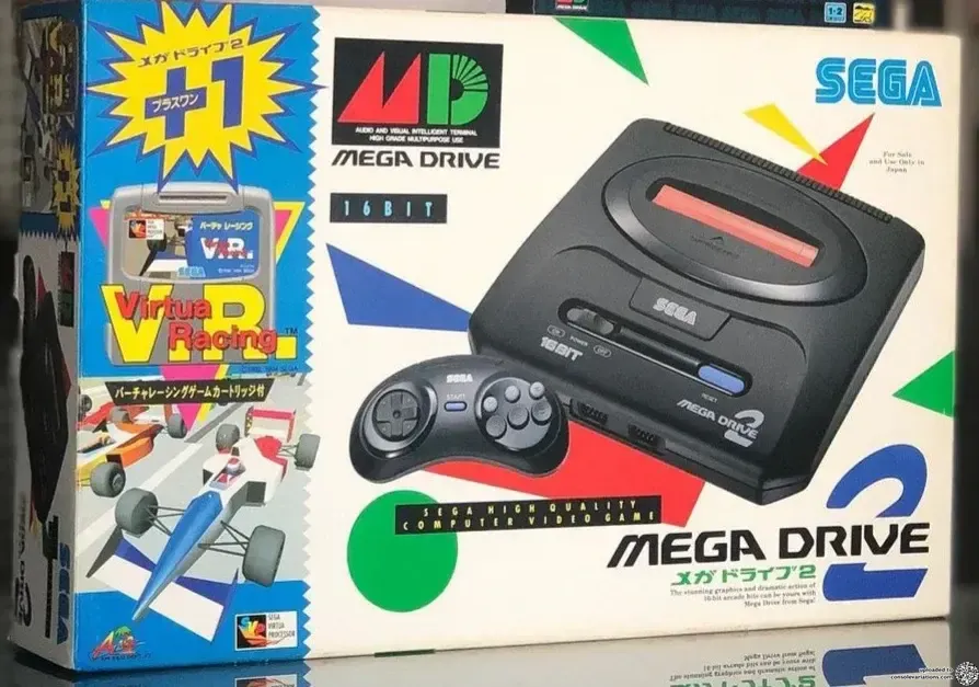 Sega MegaDrive Virtua Racing Bundle