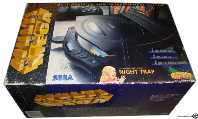 Sega Tec Toy CDX Night Trap Bundle (BR)