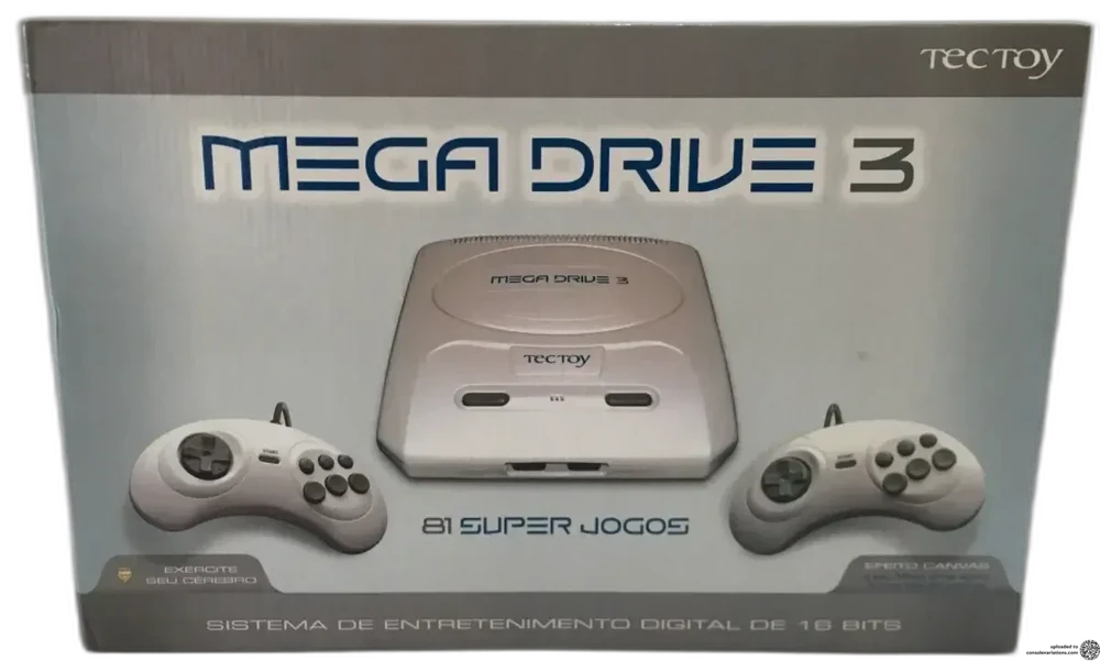 Tec Toy Mega Drive 3 81 Super Games