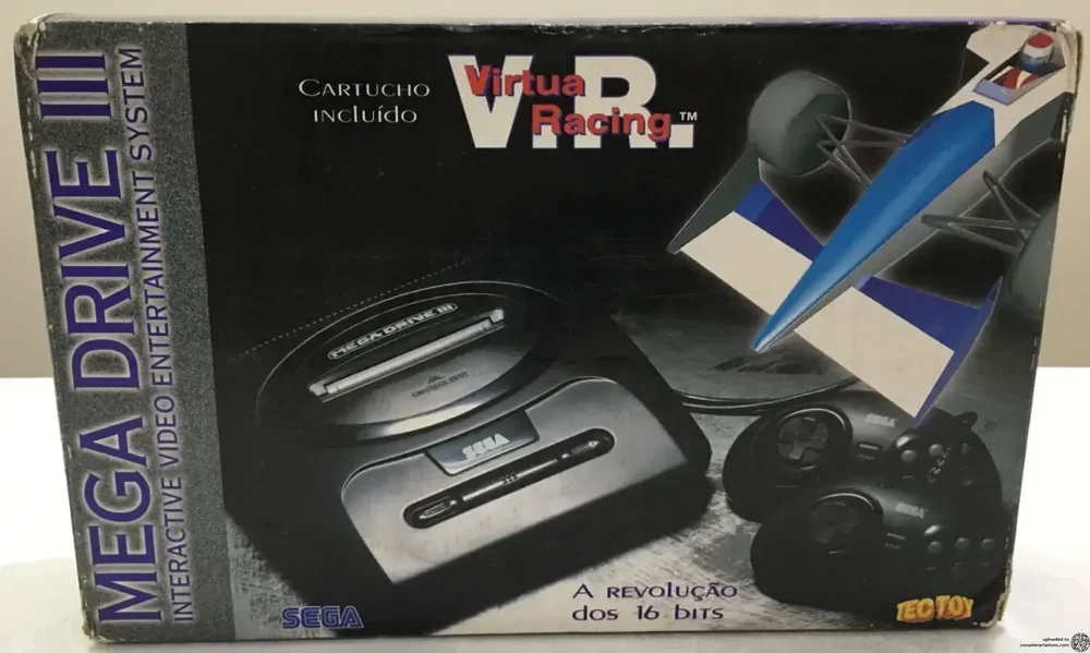 Tec Toy Mega Drive III Virtua Racing Bundle