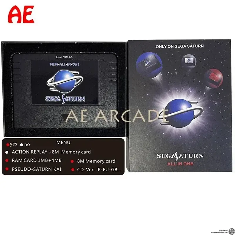 Sega Saturn AE Arcade All-in-one Cartridge