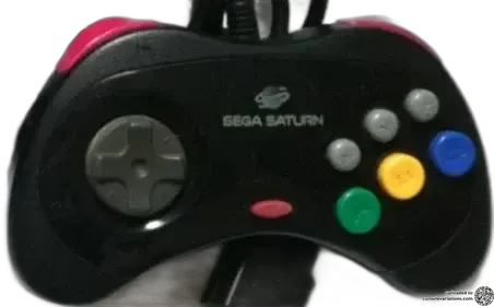 Sega Saturn Black Controller (BR)