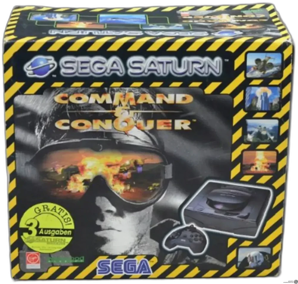 Sega Saturn Command & Conquer Bundle