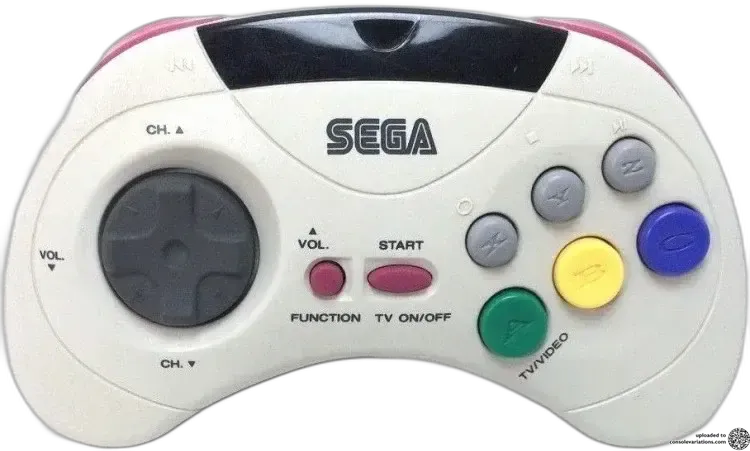 Sega Saturn White Infrared Controller