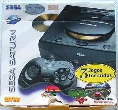 Tectoy Sega Saturn 3 Games Bundle