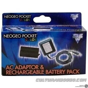 Neo Geo Pocket Color Blaze AC Adapter & Rechargeable Battery Pack