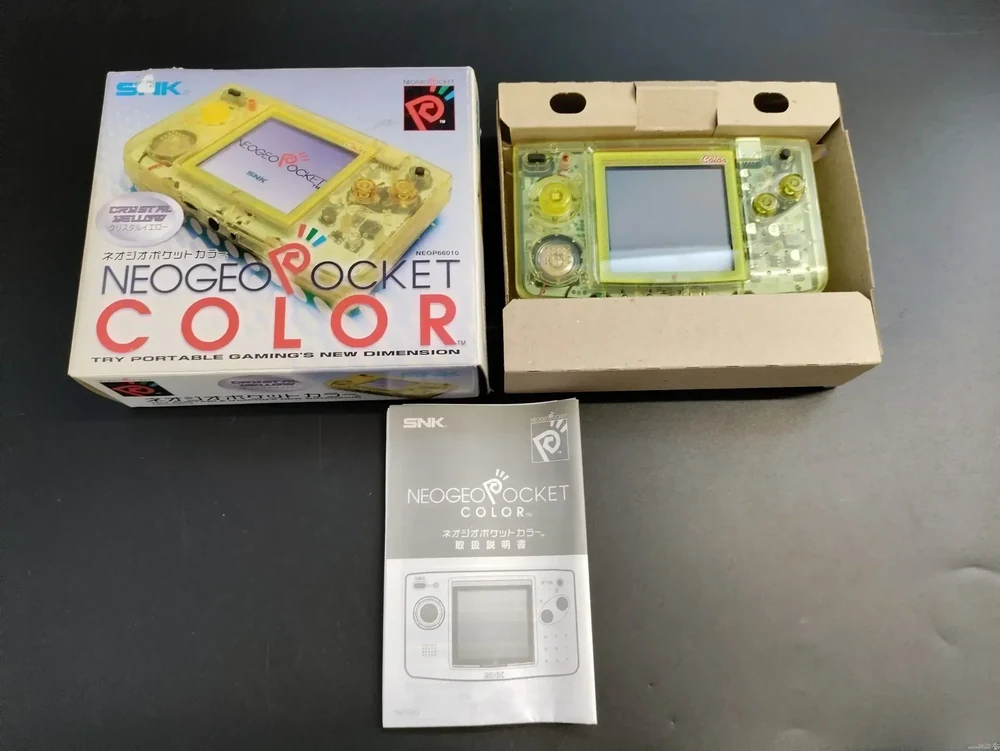 Neo Geo Pocket Color Crystal Yellow