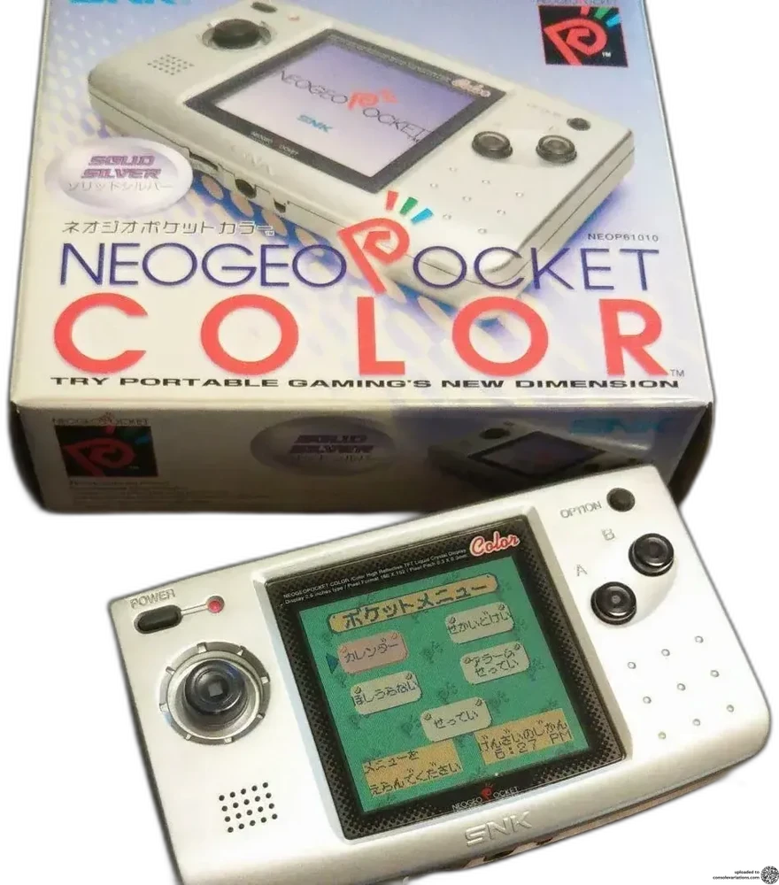 Neo Geo Pocket Color Solid Silver