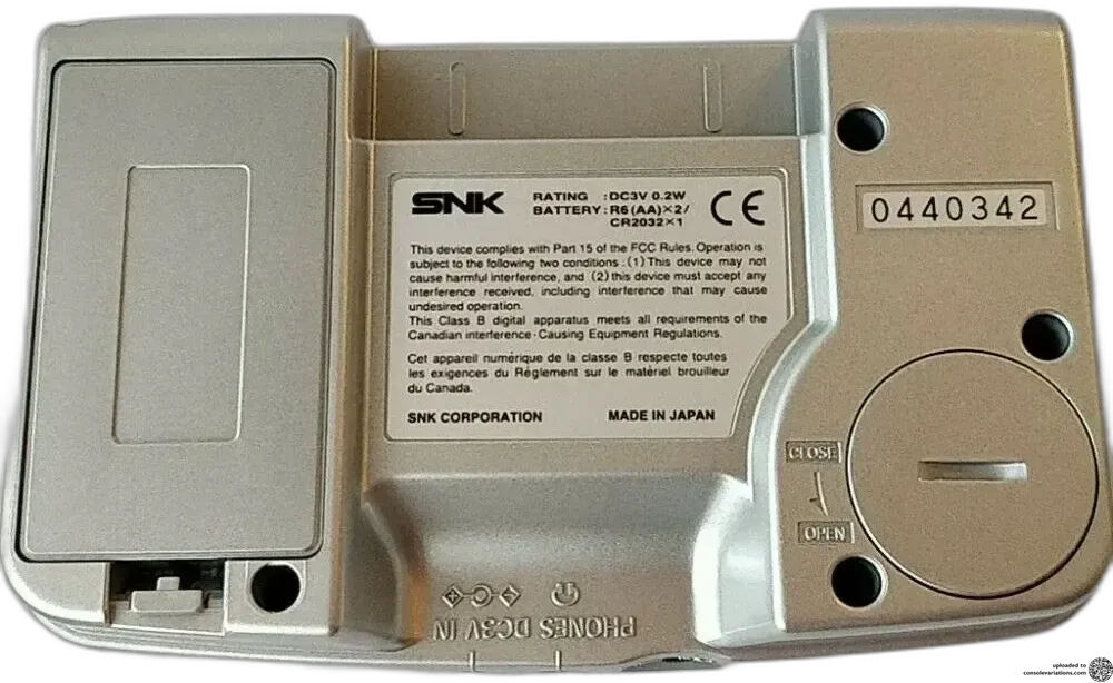 Neo Geo Silver