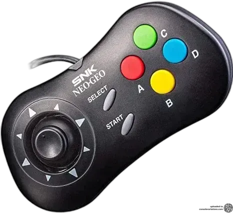 Neo Geo Mini Black Controller