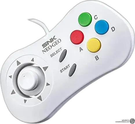 Neo Geo Mini White Controller