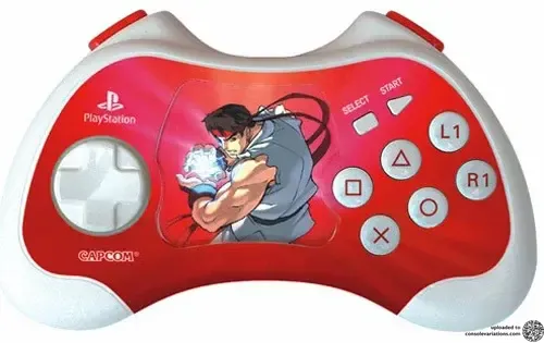 Capcom Playstation Street Fighter Ryu Edition Controller