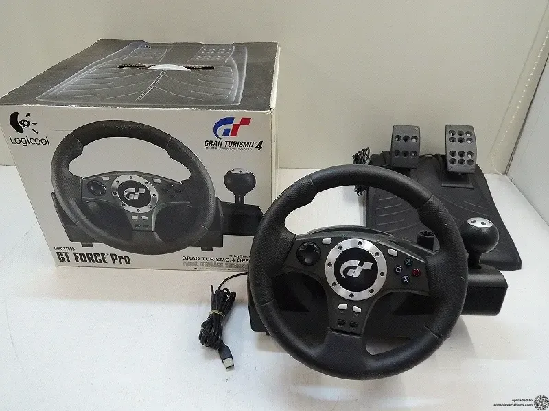 Logicool Playstation 2 Gran Turismo 4 GT Force Pro Steering Wheel