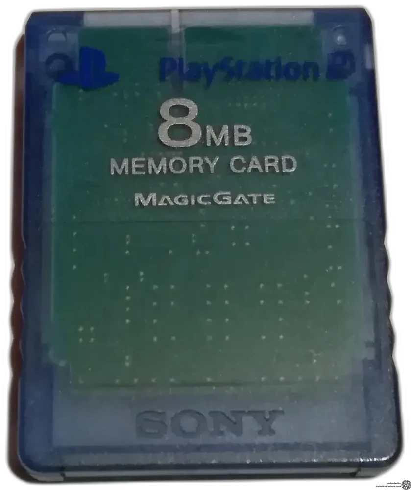 MagicGate PlayStation 2 Clear Memory Card