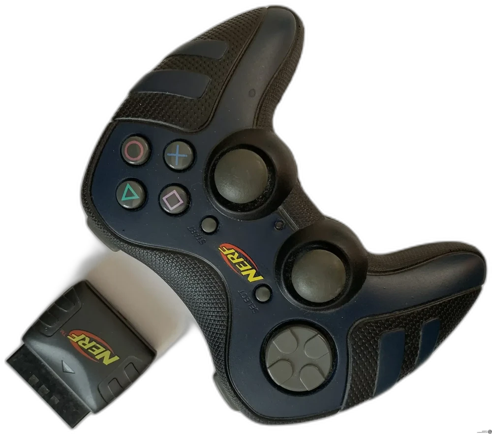 Nerf PlayStation 2 Black Controller