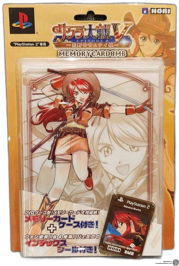 Hori PlayStation 2 Sakura Wars Memory Card