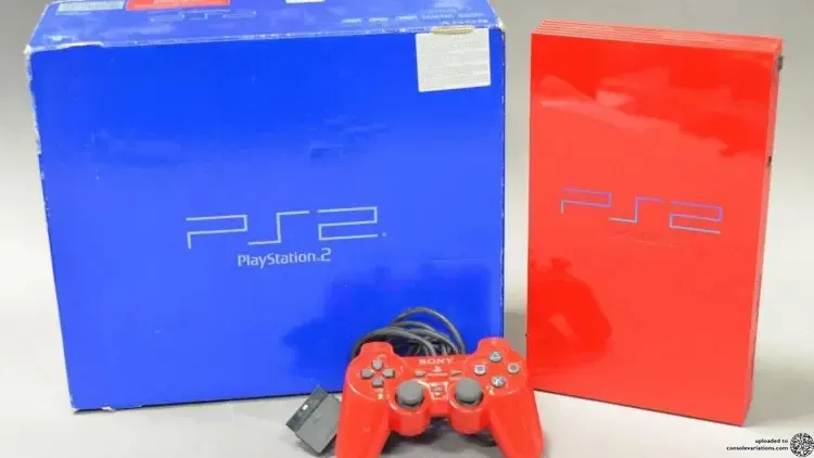 Sony PlayStation 2 Automotive Edition Super Red Controller