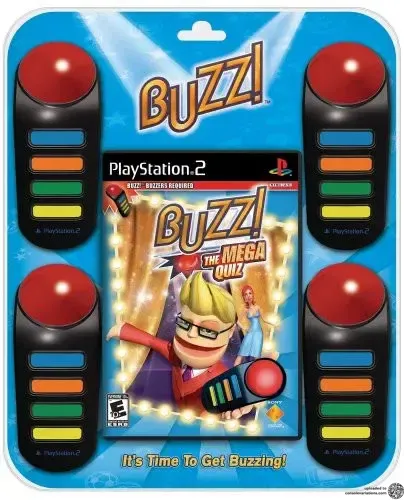 Sony PlayStation 2 Buzz The Mega Quiz Controller (NA)