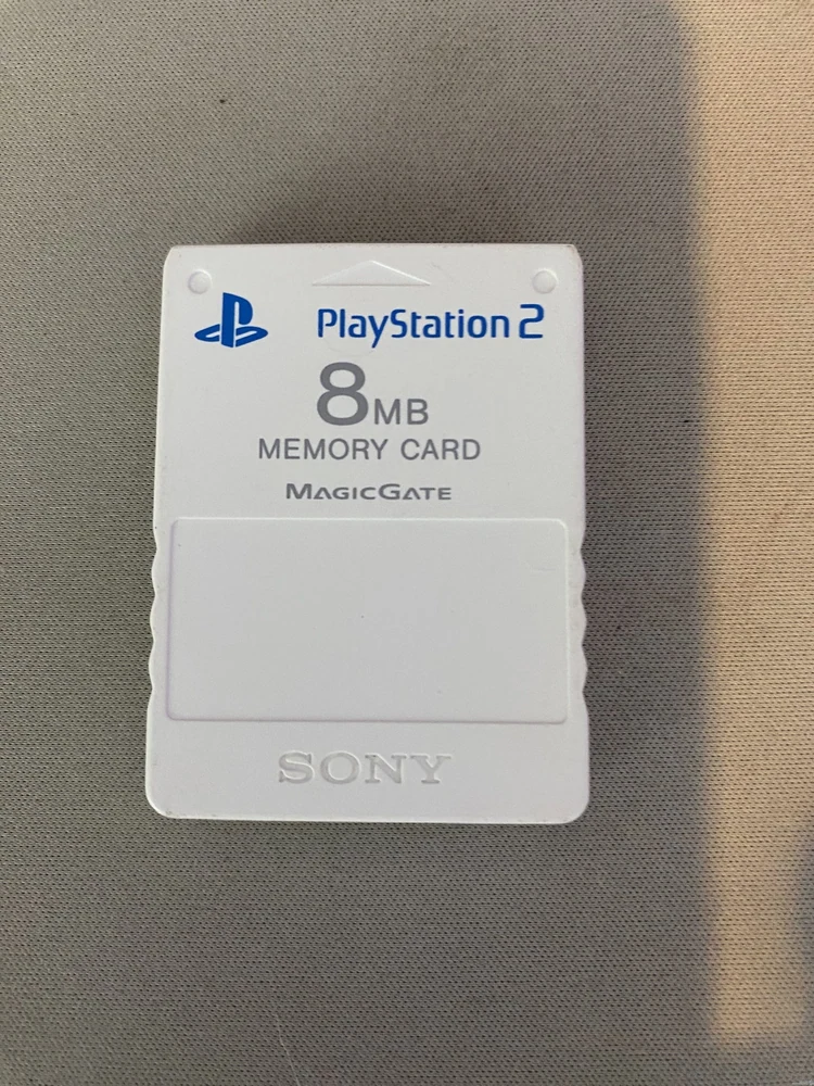 Sony PlayStation 2 8MB Ceramic White Memory Card (JP)
