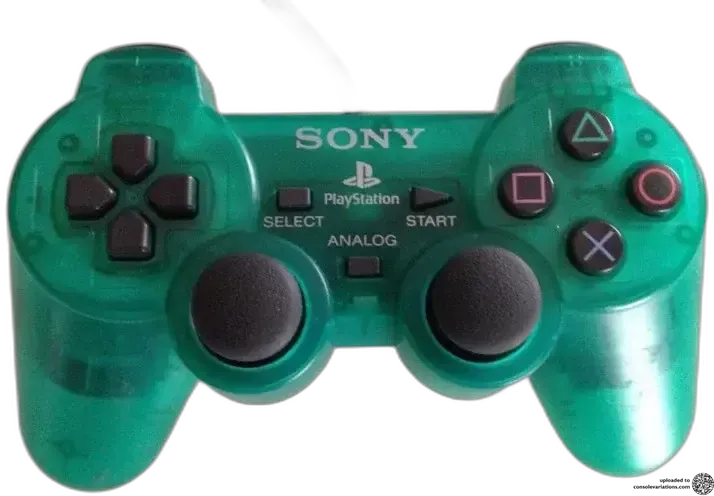 Sony PlayStation 2 Clear Green Controller (NA)