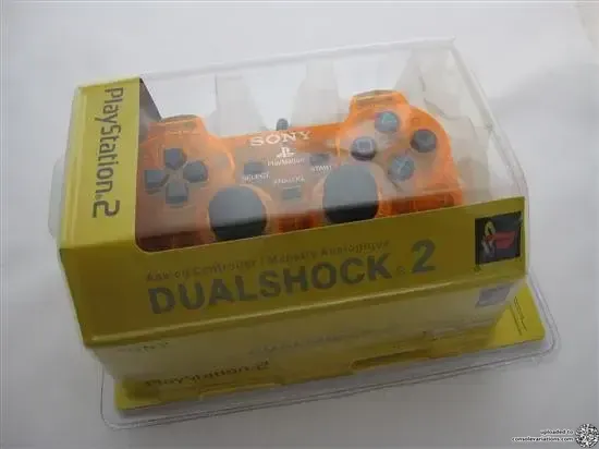 Sony PlayStation 2 Clear Orange Controller