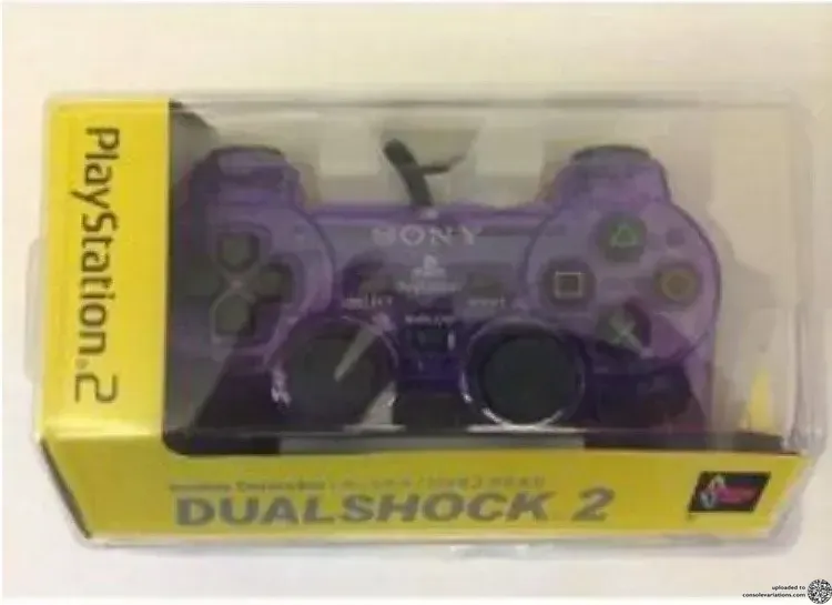 Sony PlayStation 2 Clear Purple Controller