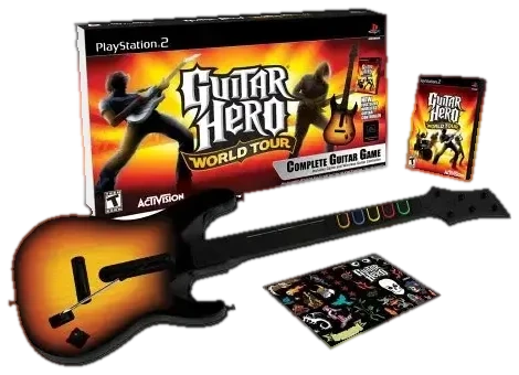 Sony PlayStation 2 Guitar Hero World Tour Guitar (NA)