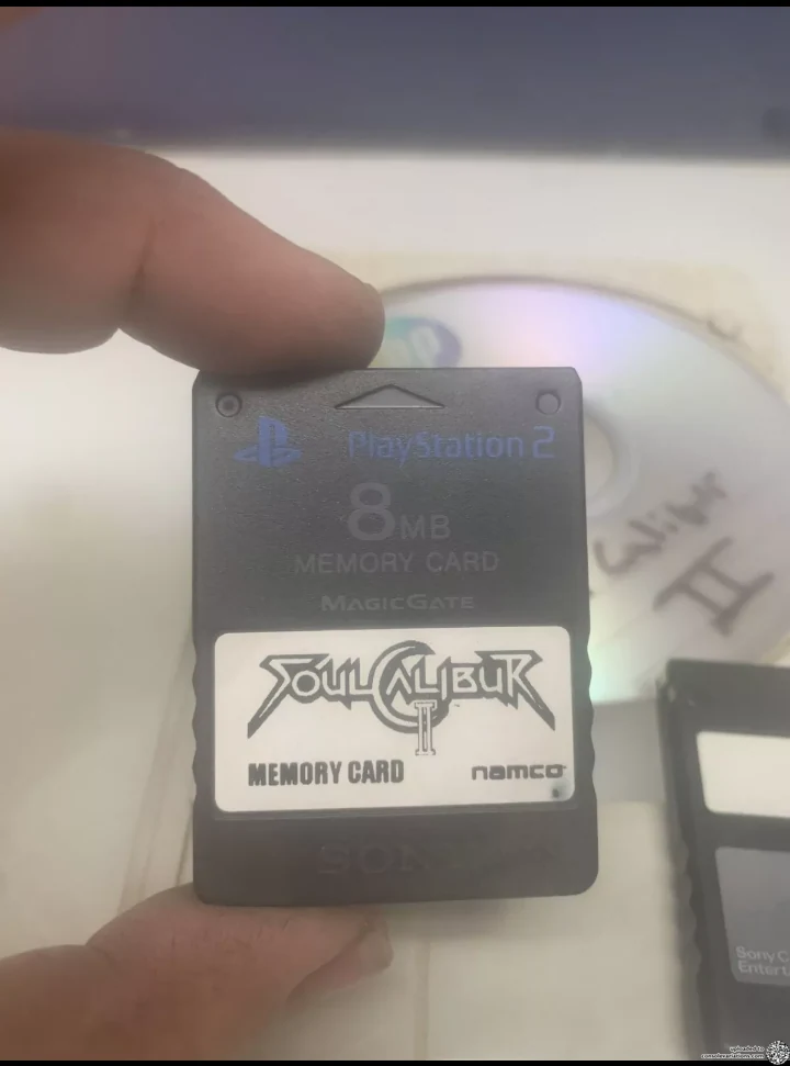 Sony PlayStation 2 Soul calibur II Conquest card