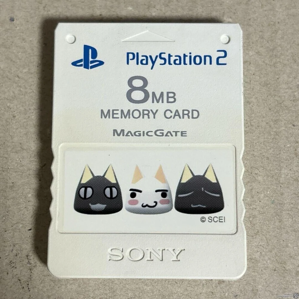 Sony PlayStation 2 MagicGate - Toro & Kuro Memory Card