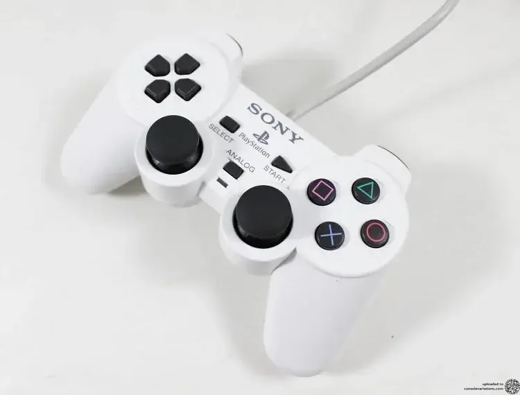 Sony PlayStation 2 White Controller