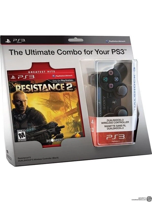 Sony PlayStation 3 Dualshock 3 Resistance 2 Bundle